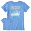 Women's Groovy Niagara Falls Short Sleeve Tee