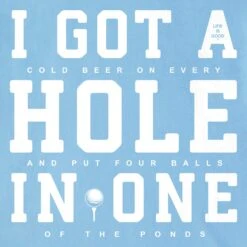 Men's I Got A Hole In One Short Sleeve Tee -LIFE IS GOOD SHOP 126082 2