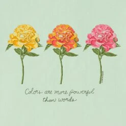 Women's 3 Botanical Peonies Short Sleeve Vee -LIFE IS GOOD SHOP 126132 2