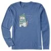 Women's Catnip In The Air Cat Long Sleeve Crusher Tee