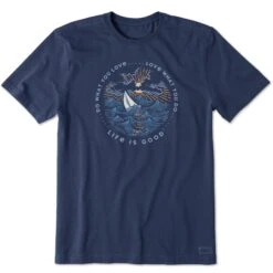 Men's DWYL Sea Sailboat Short Sleeve Tee