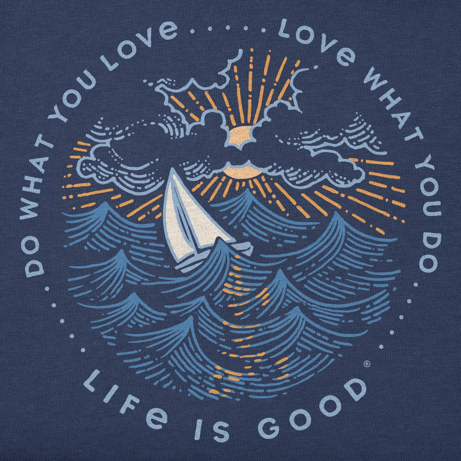 Men's DWYL Sea Sailboat Short Sleeve Tee 4 Men's DWYL Sea Sailboat Short Sleeve Tee - Image 4