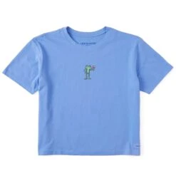 Women's Frog With Wine Short Sleeve Crusher Boxy Tee 14 Women's Frog With Wine Short Sleeve Crusher Boxy Tee -LIFE IS GOOD SHOP 127369 1 f086034c bfe8 4ddf 940d 8a21d7a95429