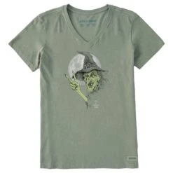 Women's Wicked Good Witch Short Sleeve Crusher Vee
