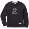 Women's LIG Scribble Simply True Fleece Crew