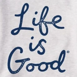 Women's LIG Scribble Simply True Fleece Crew 15 Women's LIG Scribble Simply True Fleece Crew -LIFE IS GOOD SHOP 127988 2