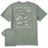 Men's Freshwater Fish More Work Less Short Sleeve Tee