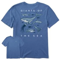 Men's Giants Of The Sea Short Sleeve Tee -LIFE IS GOOD SHOP 128411 1