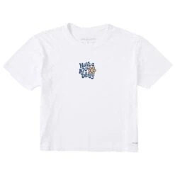 Women's Nice Daisy Short Sleeve Crusher Boxy Tee