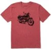 Men's Good Ride Motorcycle Short Sleeve Crusher Tee