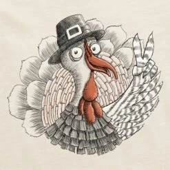 Women's Peaceful Turkey Long Sleeve Crusher Tee -LIFE IS GOOD SHOP 129973 2