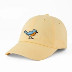 Adult Unisex Vintage Bird Chill Cap