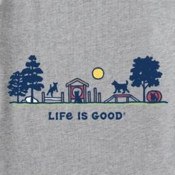 Men's Dog Park Vista Short Sleeve Tee -LIFE IS GOOD SHOP 130519 2