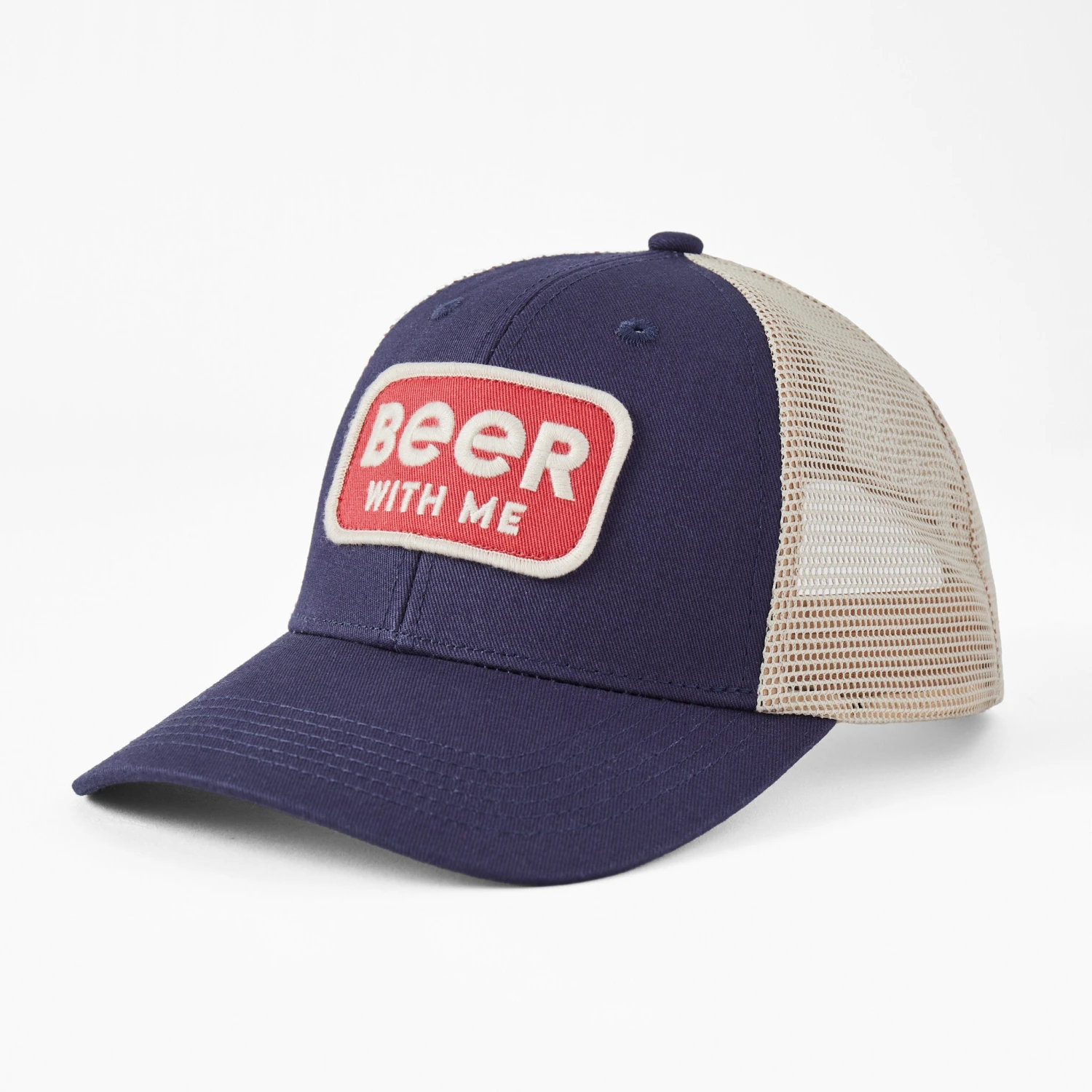 Adult Unisex Beer With Me Patch Trucker 1 Adult Unisex Beer With Me Patch Trucker