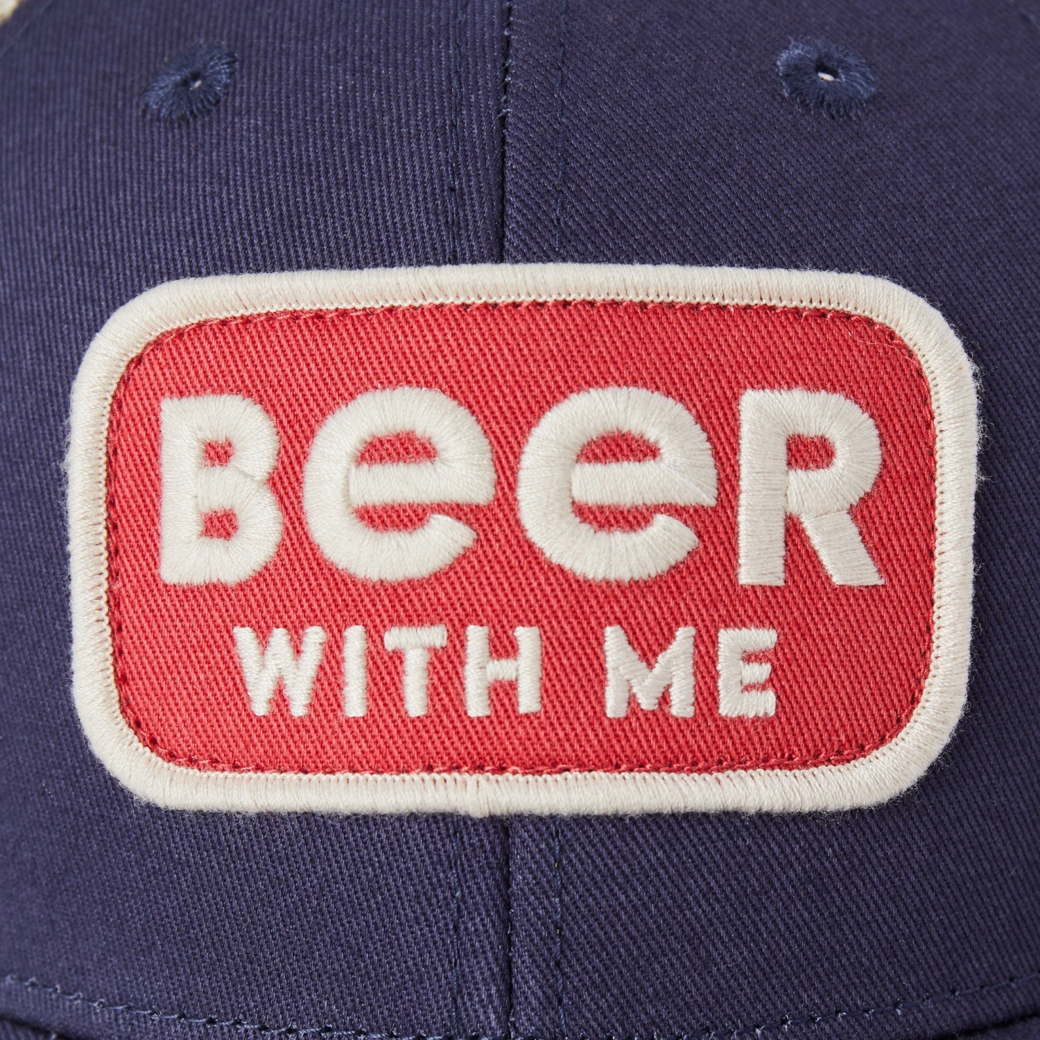 Adult Unisex Beer With Me Patch Trucker 2 Adult Unisex Beer With Me Patch Trucker - Image 2