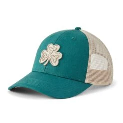 Adult Unisex Clean Celtic Clover Trucker