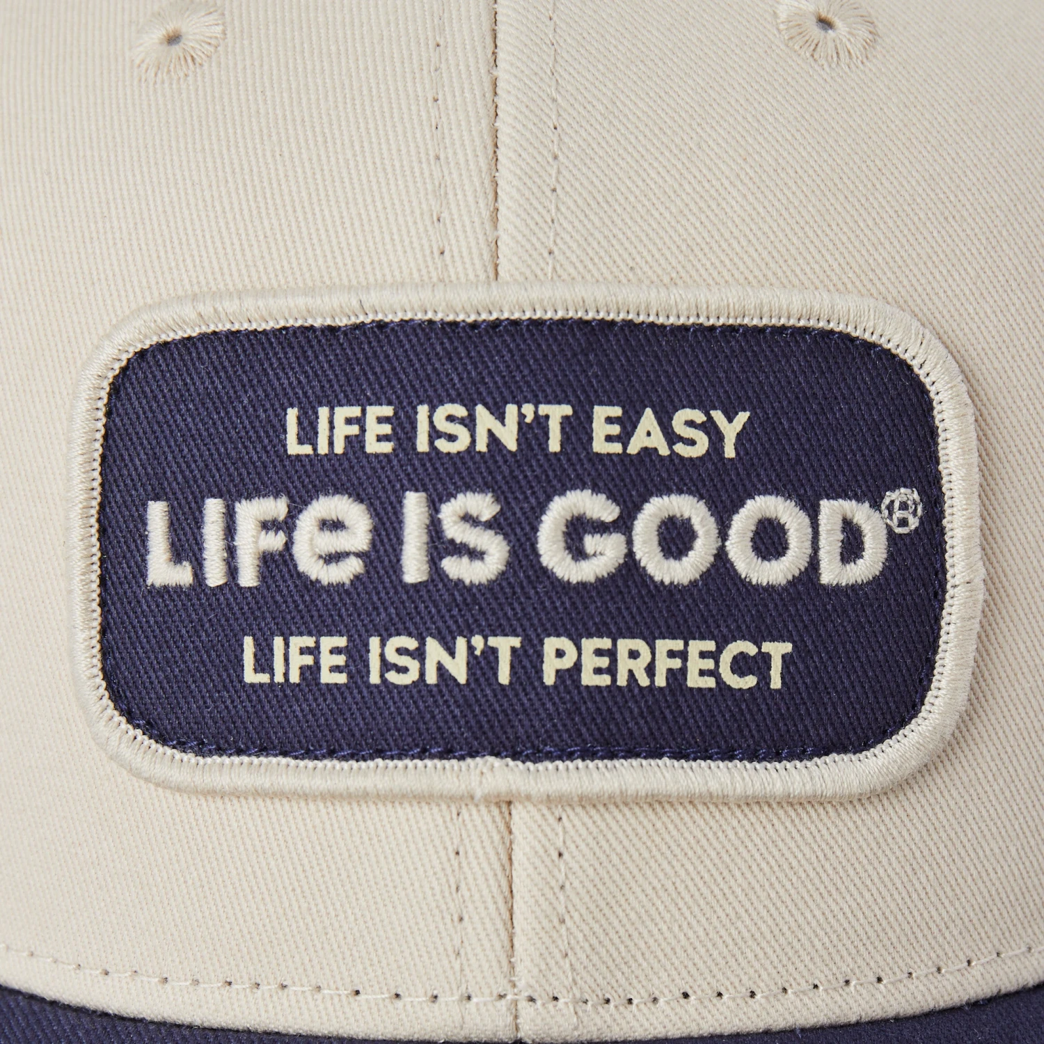 Adult Unisex Life Isn't Perfect Patch Trucker 2 Adult Unisex Life Isn't Perfect Patch Trucker - Image 2
