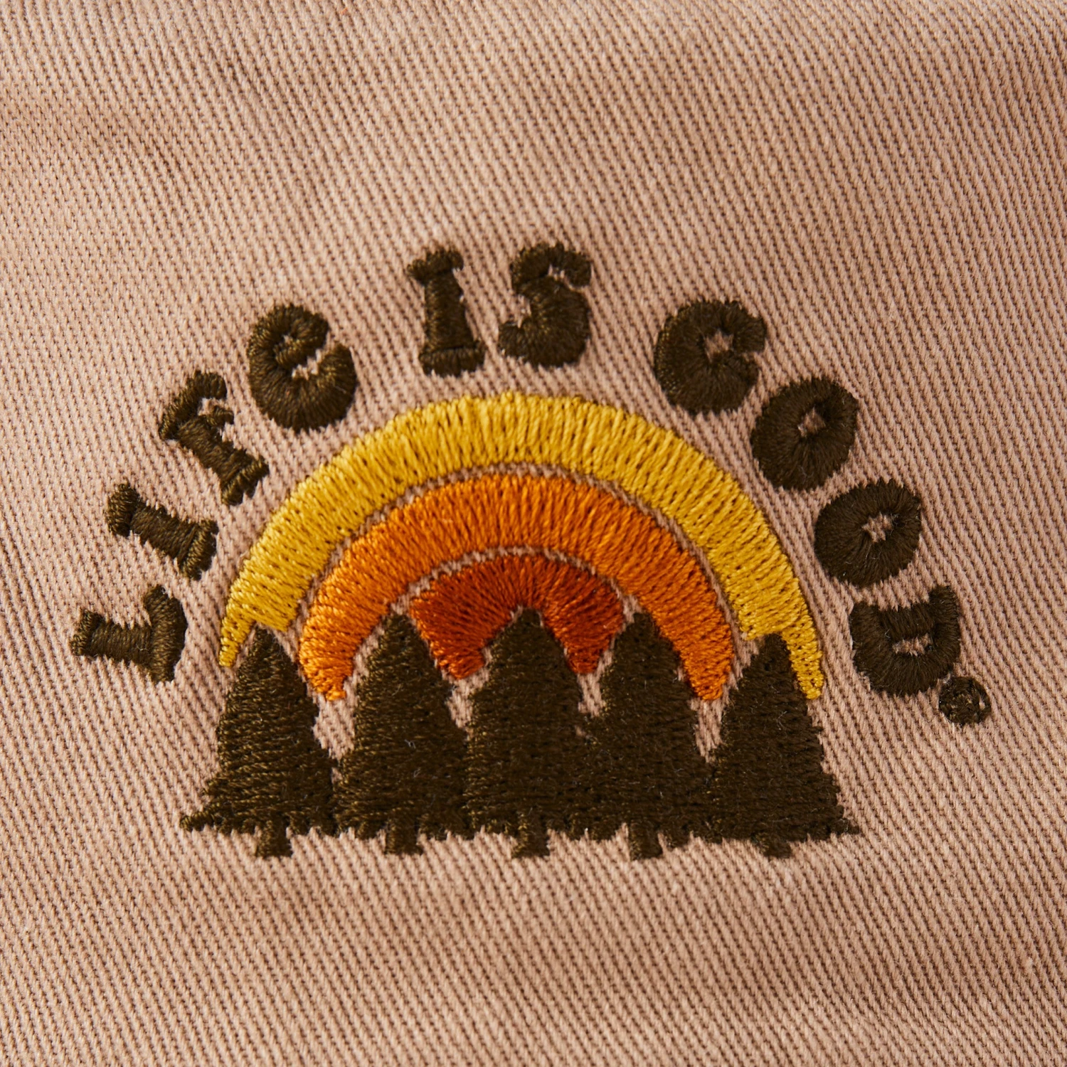 Adult Unisex Rainbow Forest Bucket Hat 2 Adult Unisex Rainbow Forest Bucket Hat - Image 2