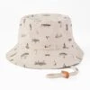 Adult Unisex Fish Tackle Box Pattern Bucket Hat