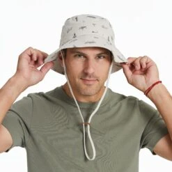 Adult Unisex Fish Tackle Box Pattern Bucket Hat 5 Adult Unisex Fish Tackle Box Pattern Bucket Hat -LIFE IS GOOD SHOP 132740 6