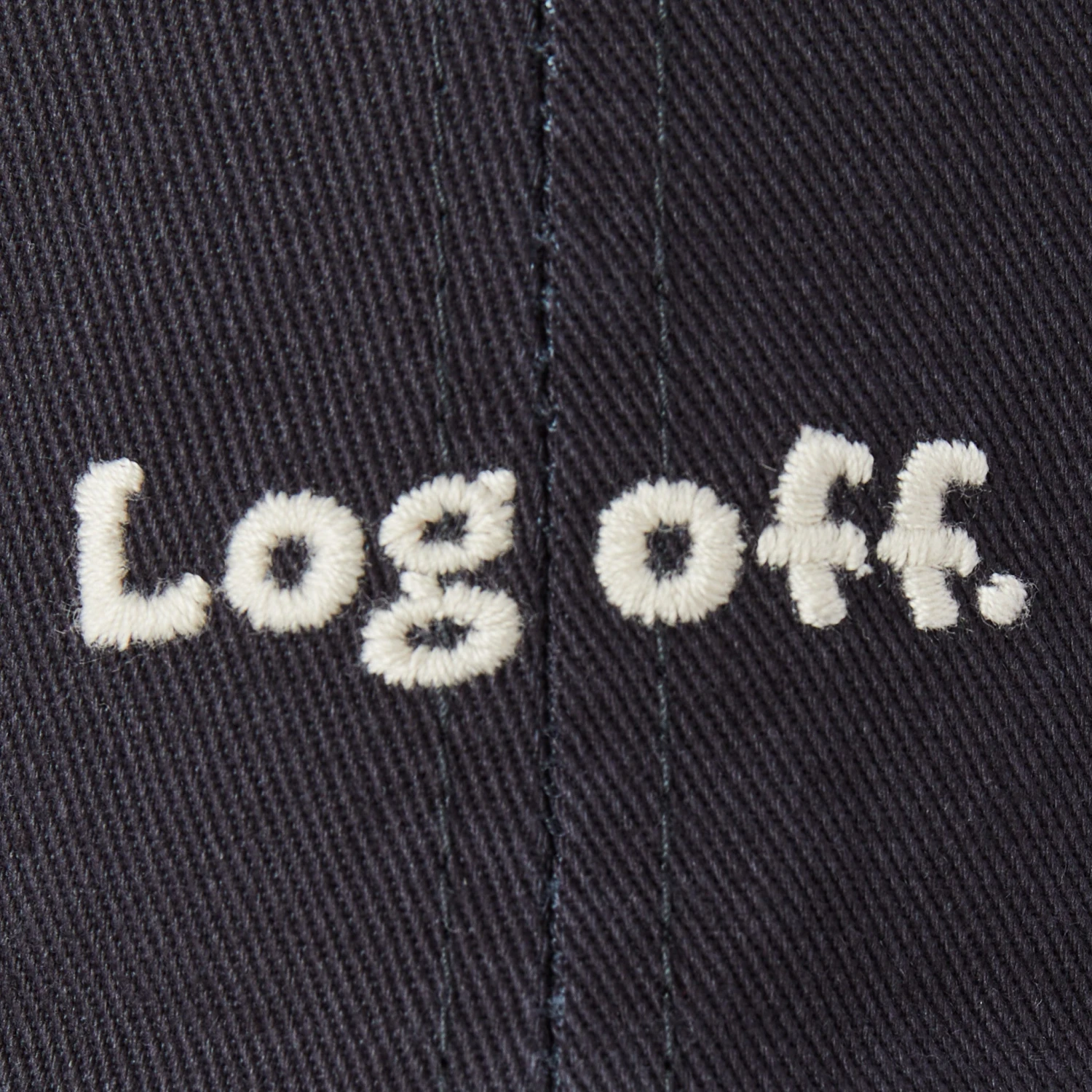 Adult Unisex Vintage Log Off Chill Cap 2 Adult Unisex Vintage Log Off Chill Cap - Image 2