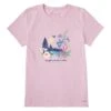 Women's Lakescape Crush On Nature Short Sleeve Tee