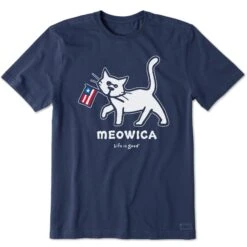 Men's Al Meowica Short Sleeve Crusher Tee