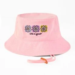 Adult Unisex Three Boxed Daisies Bucket Hat