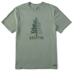 Men's Breathe Tree Short Sleeve Crusher Tee