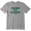 Men's Cooper Here To Paddy Clover Short Sleeve Tee