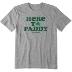 Men's Cooper Here To Paddy Clover Short Sleeve Tee