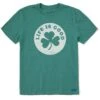 Men's Clover Coin Short Sleeve Crusher Tee