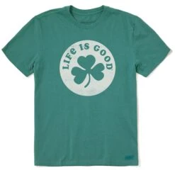 Men's Clover Coin Short Sleeve Crusher Tee