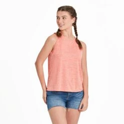 Women's Solid Sun Crusher Tank 23 Women's Solid Sun Crusher Tank -LIFE IS GOOD SHOP 135434 1