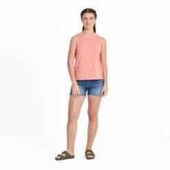 Women's Solid Sun Crusher Tank 25 Women's Solid Sun Crusher Tank -LIFE IS GOOD SHOP 135434 3