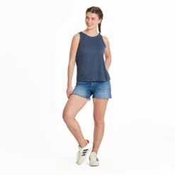Women's Solid Sun Crusher Tank 28 Women's Solid Sun Crusher Tank -LIFE IS GOOD SHOP 135435 3