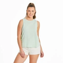 Women's Solid Sun Crusher Tank 35 Women's Solid Sun Crusher Tank -LIFE IS GOOD SHOP 135438 1