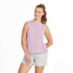 Women's Solid Sun Crusher Tank 38 Women's Solid Sun Crusher Tank -LIFE IS GOOD SHOP 135439 1