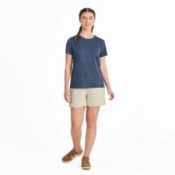 Women's Solid Short Sleeve Sun Crusher Tee -LIFE IS GOOD SHOP 135441 3