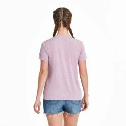 Women's Solid Short Sleeve Sun Crusher Tee -LIFE IS GOOD SHOP 135443 2