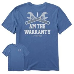 Men's I Am The Warranty Short Sleeve Tee -LIFE IS GOOD SHOP 135829 1