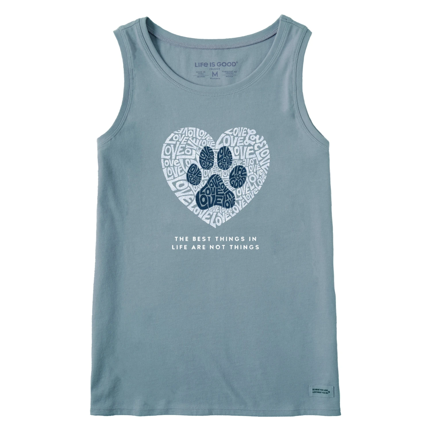 Women's Best Things Paw Heart Crusher Tank 5 Women's Best Things Paw Heart Crusher Tank - Image 5