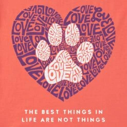 Women's Best Things Paw Heart Crusher Tank 15 Women's Best Things Paw Heart Crusher Tank -LIFE IS GOOD SHOP 136158 2