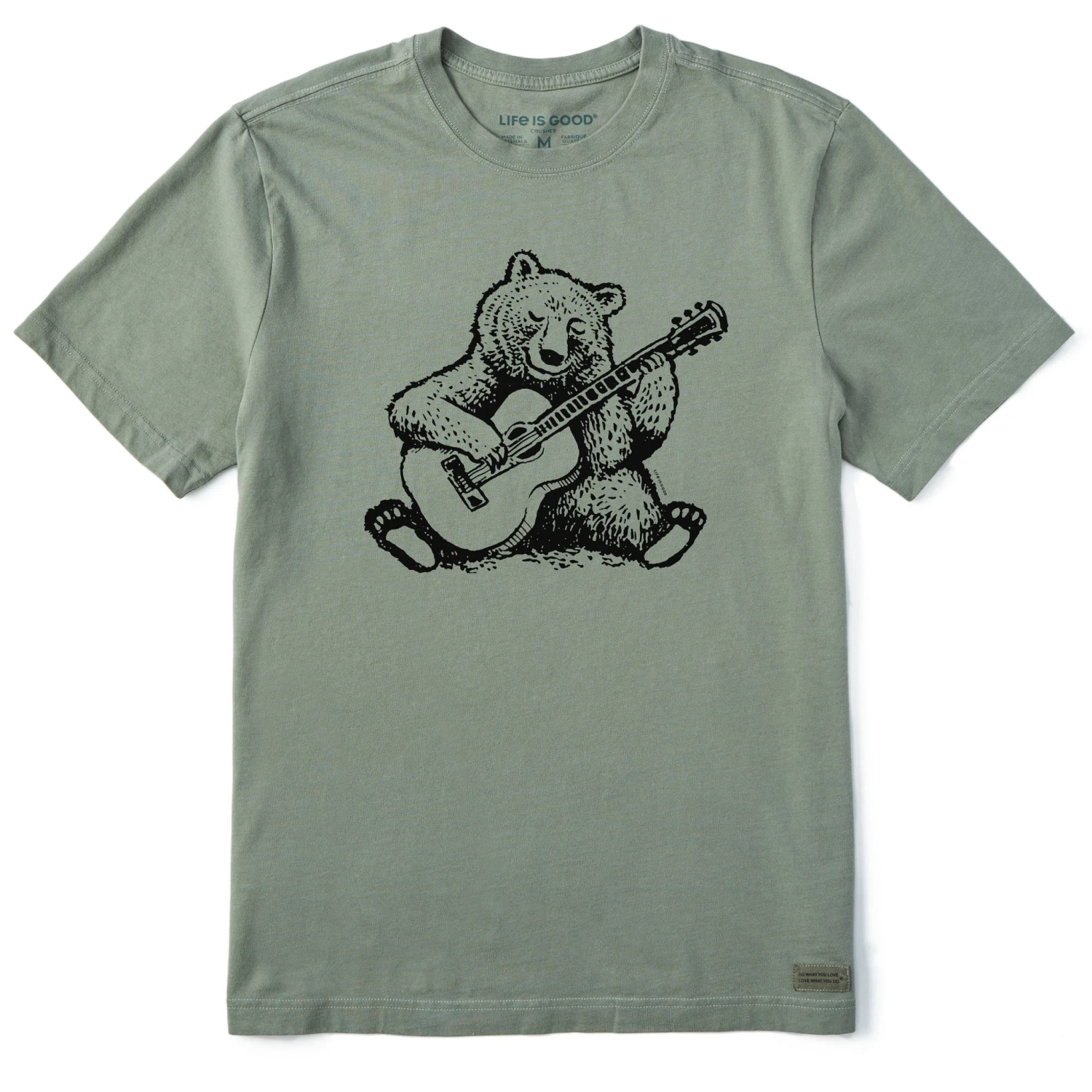 Men's Acoustic Bear Short Sleeve Tee 1 Men's Acoustic Bear Short Sleeve Tee