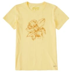 Women's Daffodil Short Sleeve Tee -LIFE IS GOOD SHOP 137014 1 4404696d 88bf 4670 a5f5 86c959870d1c