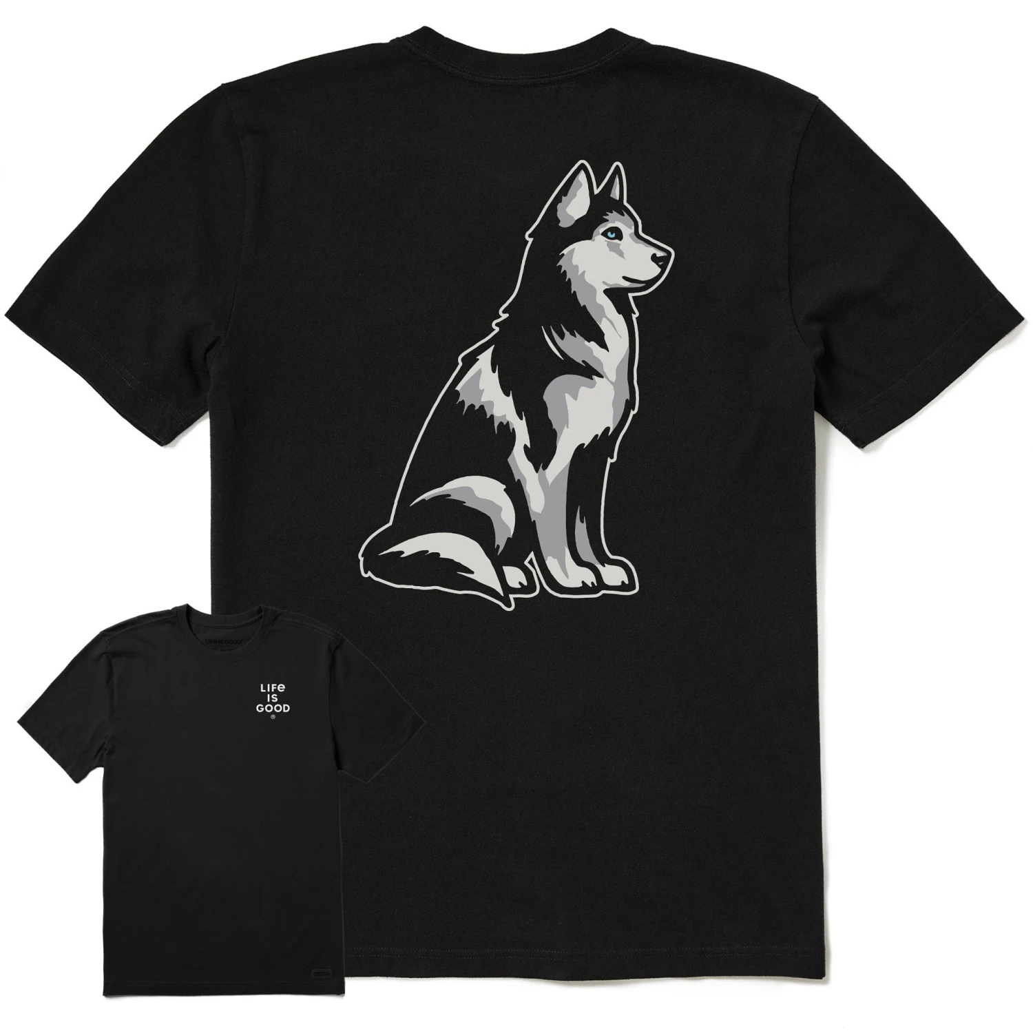 Men's Husky Short Sleeve Tee 4 Men's Husky Short Sleeve Tee - Image 4