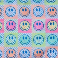 Checkered Smiles Roll And Go Tote -LIFE IS GOOD SHOP 140325 3