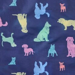 Playful Dog Pattern Roll And Go Tote -LIFE IS GOOD SHOP 140326 3