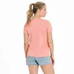 Women's Solid Short Sleeve Sun Crusher Tee -LIFE IS GOOD SHOP 141276 2