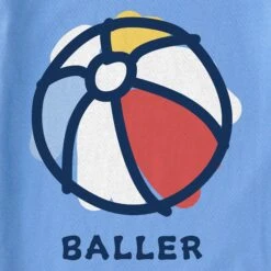 Women's Baller Beach Ball Short Sleeve Crusher Boxy Tee -LIFE IS GOOD SHOP 142337 2 8c093e8b b0e4 481c 9c7b 4b031a969eab